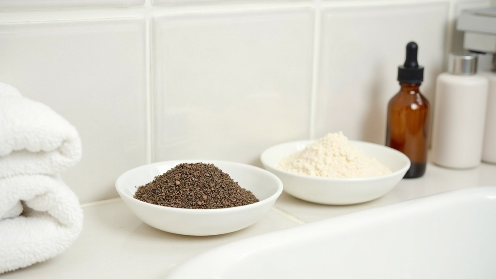 Two dishes representing the darker and lighter texture used to explain blackhead versus whitehead differences